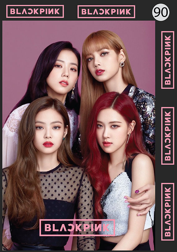 Набор 90 Это изображение: музыкальная группа Blackpink. бычно стилизуется как BLɅϽKPIИK. Коллектив состоит из четырёх участниц: Джису, Дженни, Розэ и Лисы 