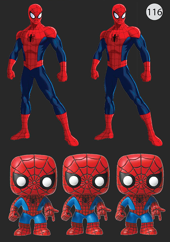 Набор 116 Изображение: Человек Паук 