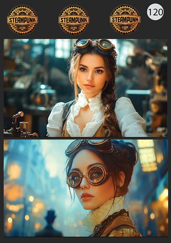 Набор 120 Изображение: Стимпанк 