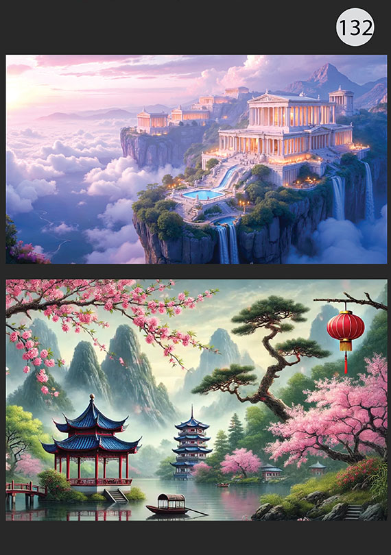 Набор 132 Изображение: Олимп, Китай 