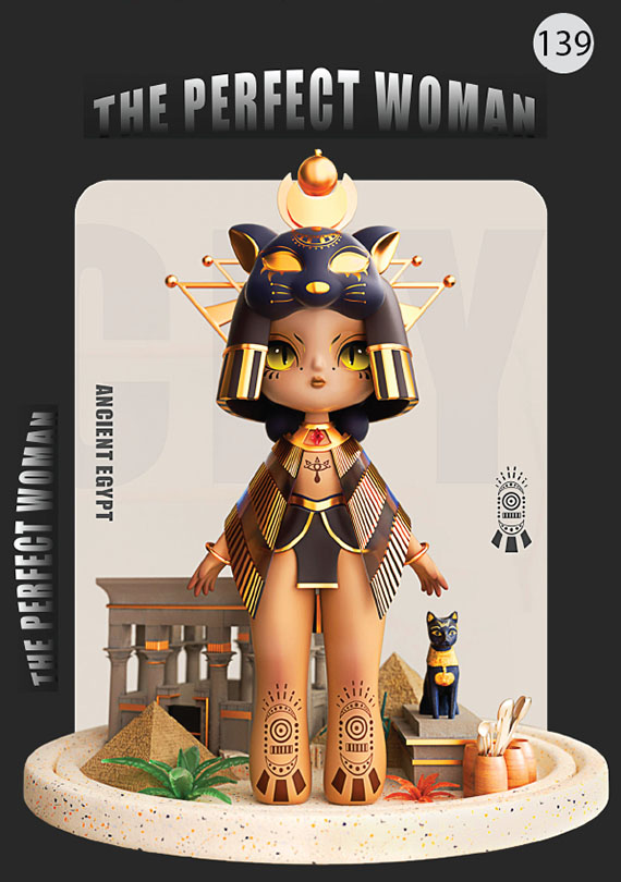 Набор 139 Изображение: Perfect woman - Egupt 