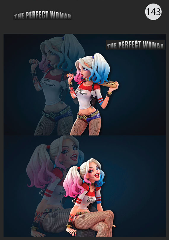 Набор 143 Изображение: Perfect woman  